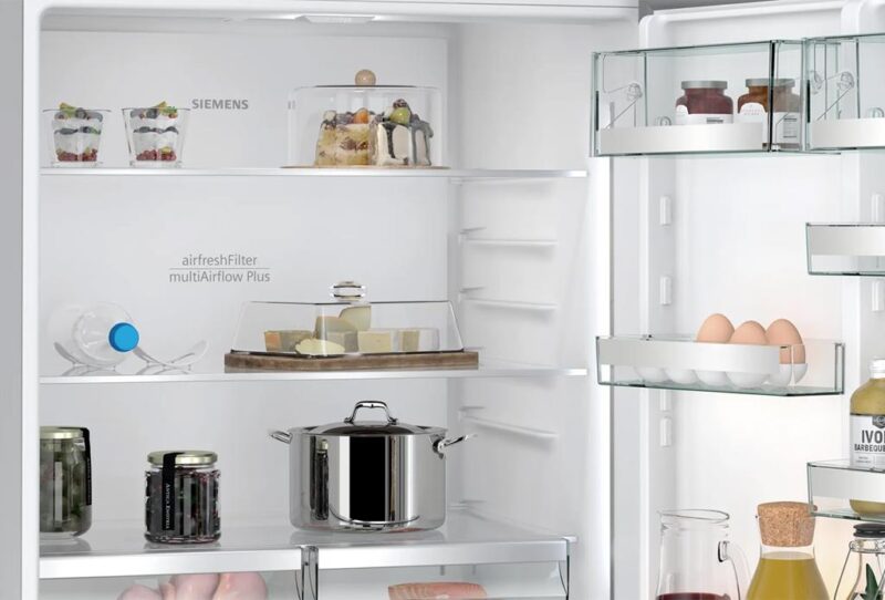 Siemens iQ700 Alttan Donduruculu Buzdolabı 186 x 86 cm Kolay Temizlenebilir Inox
