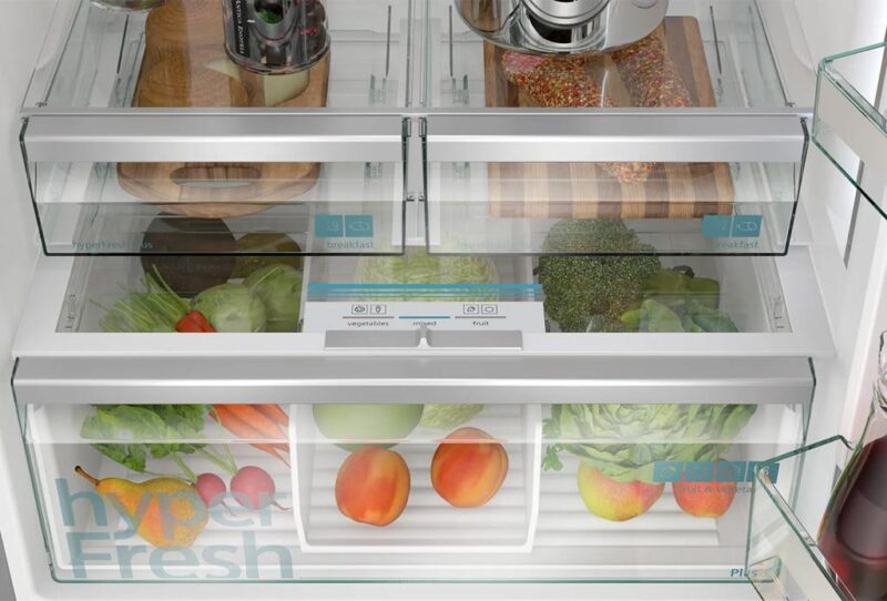 Siemens iQ700 Alttan Donduruculu Buzdolabı 186 x 86 cm Kolay Temizlenebilir Inox