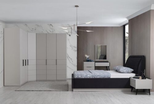 Lusso Yatak Odası Takımı (Bazalı)