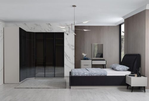 Lusso Yatak Odası Takımı (Bazalı)