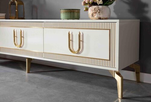 Trend Yemek Odası Takımı Gold (6 Sandalye)