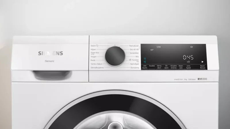 Siemens iQ300 Çamaşır Makinesi 9 kg 1200 dev./dak.