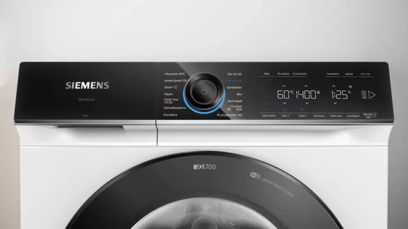 Siemens iQ700 Çamaşır Makinesi 9 kg 1400 dev./dak.