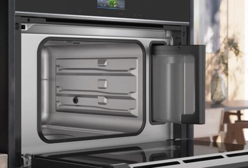 Siemens iQ700 Buharlı Fırın 60 x 45 cm Siyah