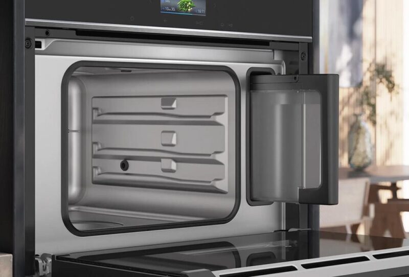 Siemens iQ700 Buharlı Fırın 60 x 45 cm Siyah