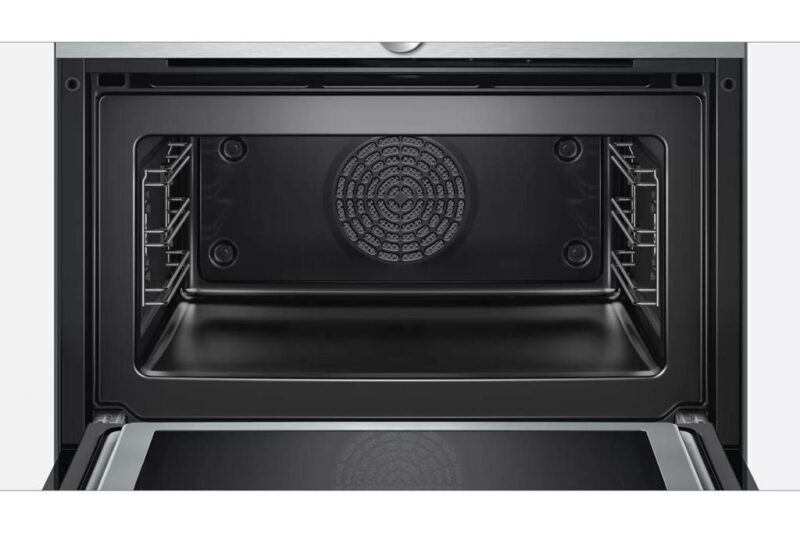 Siemens iQ700 Mikrodalga Fonksiyonlu Kompakt Ankastre Fırın 60 x 45 cm Inox
