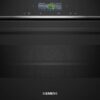 Siemens iQ700 Mikrodalga Fonksiyonlu Kompakt Ankastre Fırın 60 x 45 cm Siyah