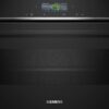 Siemens iQ700 Mikrodalga Fonksiyonlu Kompakt Ankastre Fırın 60 x 45 cm Siyah