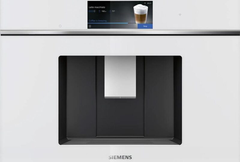 Siemens iQ700 Ankastre Tam Otomatik Kahve Makinesi Beyaz
