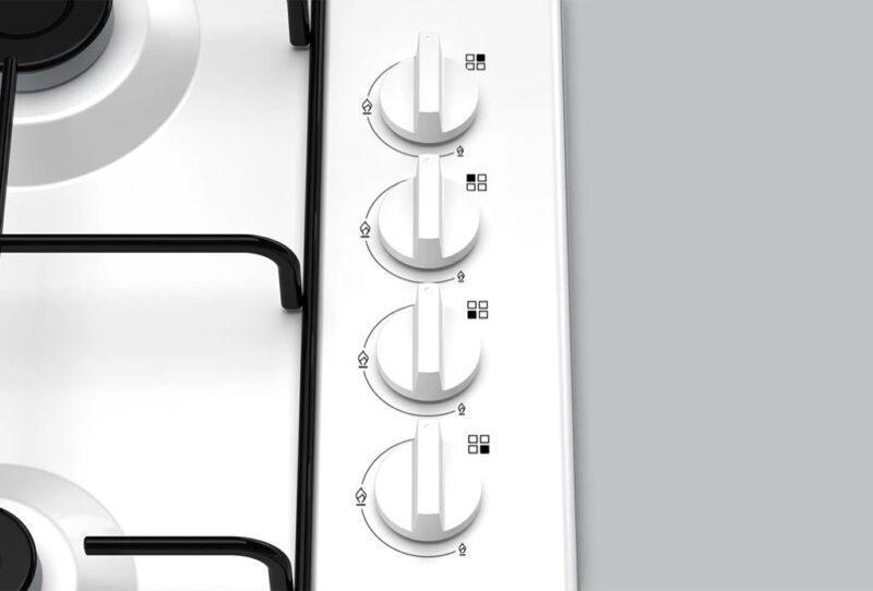 Siemensi Q100 Set Üstü Gazlı Ocak 60 cm Beyaz