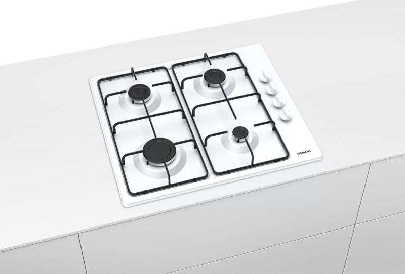 Siemens iQ100 Gazlı Ocak 60 cm Beyaz