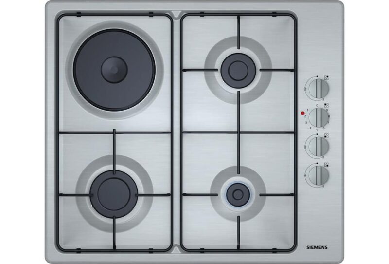 Siemens iQ100 Gazlı/Elektrikli Ocak 60 cm Paslanmaz çelik