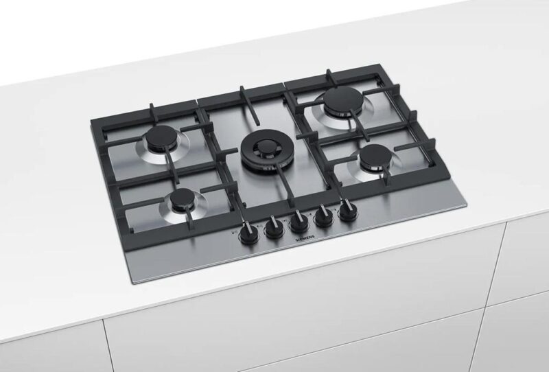 Siemens iQ500 Gazlı Ocak 75 cm Paslanmaz çelik