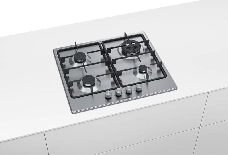 Siemens iQ300 Gazlı Ocak 60 cm Paslanmaz çelik