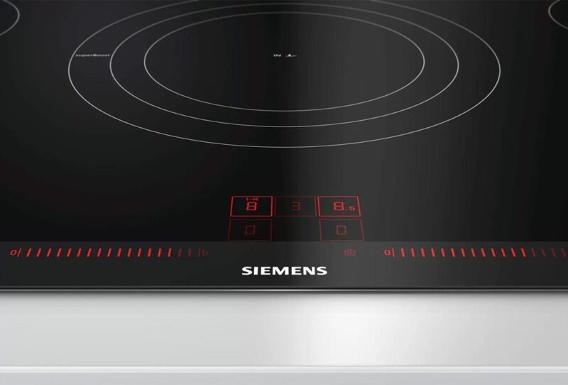 Siemens iQ300 İndüksiyonlu Ocak 90 cm Siyah