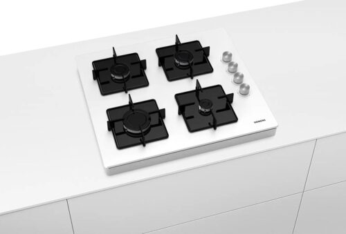 Siemens iQ100 Set Üstü Gazlı Ocak 60 cm Beyaz