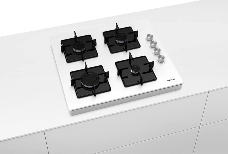 Siemens iQ100 Set Üstü Gazlı Ocak 60 cm Beyaz