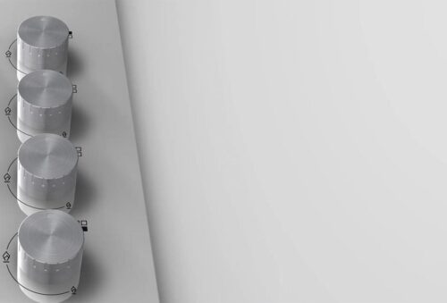Siemens iQ100 Gazlı Ocak 60 cm Sert cam, Beyaz