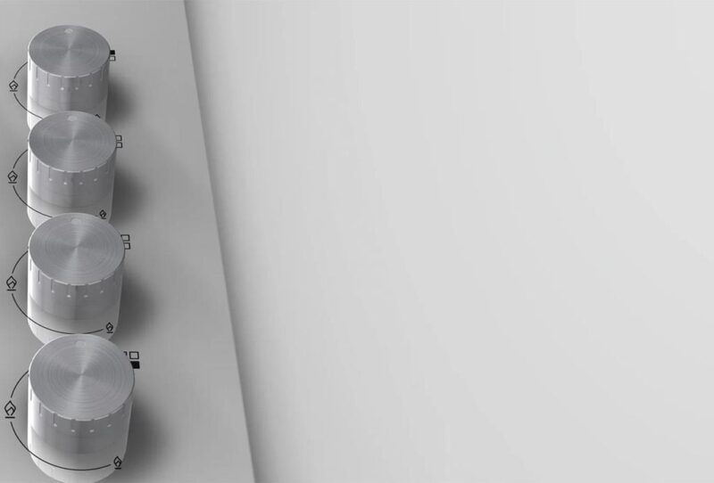 Siemens iQ100 Gazlı Ocak 60 cm Sert cam, Beyaz