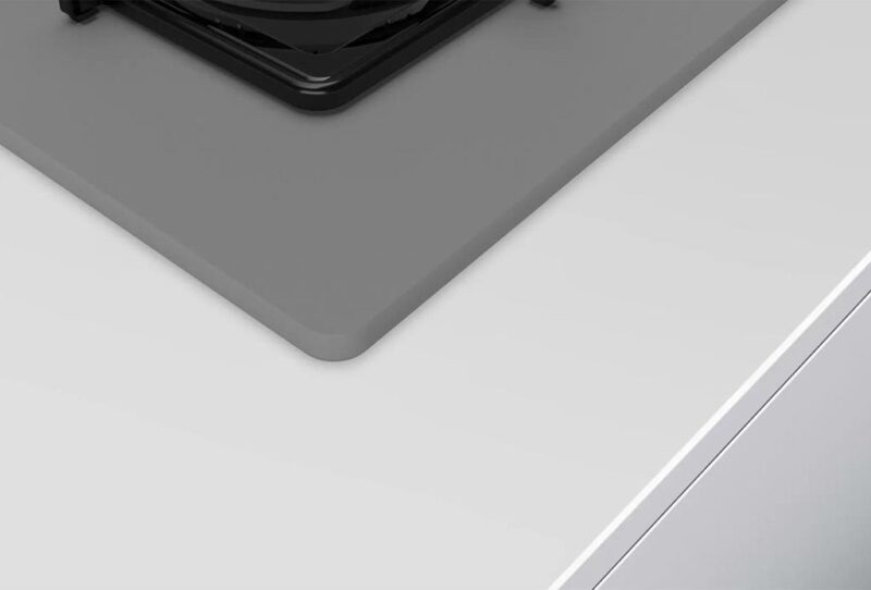 Siemens iQ100 Gazlı Ocak 67 cm Sert cam, Titanyum gri