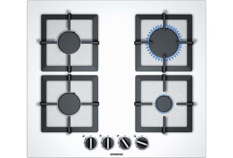 Siemens iQ500 Gazlı Ocak 60 cm Beyaz