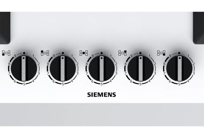 Siemens iQ500 Gazlı Ocak 75 cm Beyaz