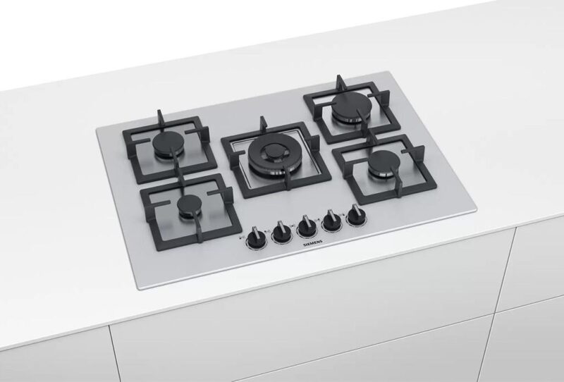 Siemens iQ500 Gazlı Ocak 75 cm Beyaz