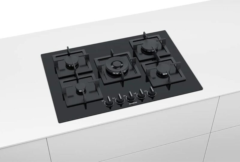 Siemens iQ500 Gazlı Ocak 75 cm Sert cam
