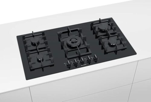 Siemens iQ500 Gazlı Ocak 90 cm Sert cam