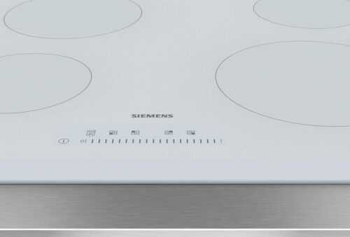Siemens iQ100 Elektrikli Ocak 60 cm Beyaz, Çerçevesiz Yüzey