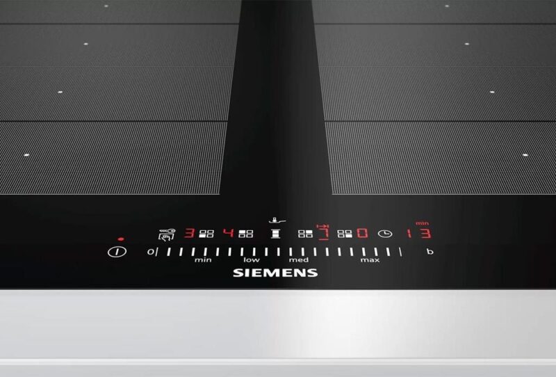 Siemens iQ700 İndüksiyonlu Ocak 60 cm Siyah