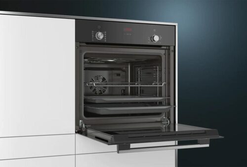 Siemens iQ300 Ankastre Fırın 60 x 60 cm Siyah