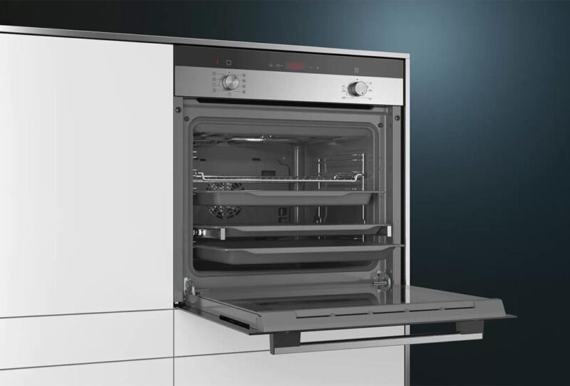 Siemens iQ300 Buhar Destekli Ankastre Fırın 60 x 60 cm Inox