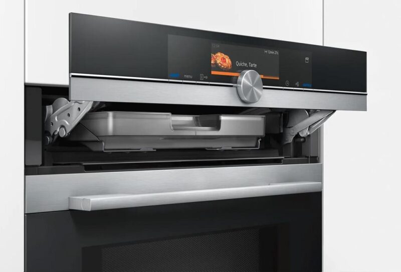 Siemens iQ700 Buhar ve Mikrodalga Fonksiyonlu Ankastre Fırın 60 x 60 cm Inox