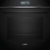 Siemens iQ700 Buhar Destekli Ankastre Fırın 60 x 60 cm Siyah