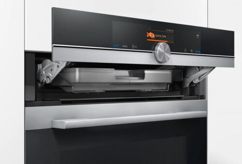 Siemens iQ700 Buharlı Ankastre Fırın 60 x 60 cm Inox