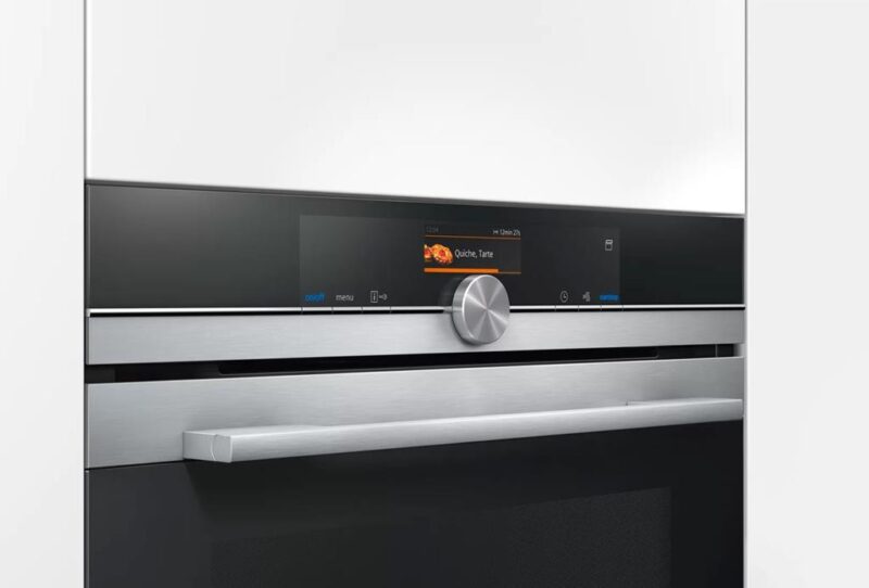 Siemens iQ700 Buharlı Ankastre Fırın 60 x 60 cm Inox
