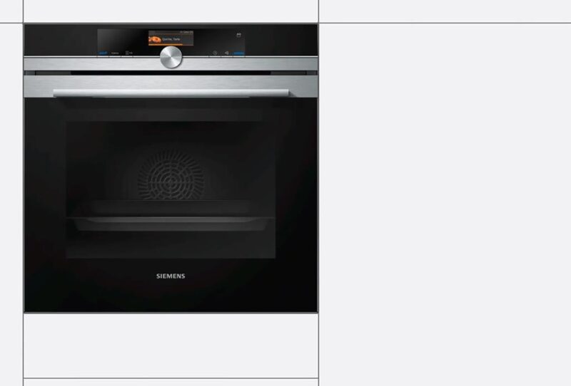 Siemens iQ700 Buharlı Ankastre Fırın 60 x 60 cm Inox