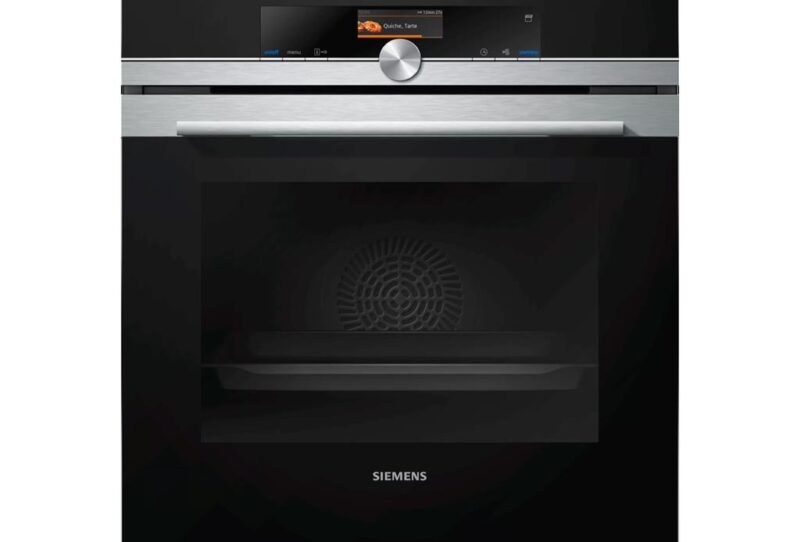 Siemens iQ700 Buharlı Ankastre Fırın 60 x 60 cm Inox