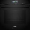 Siemens iQ700 Buharlı Ankastre Fırın 60 x 60 cm Siyah