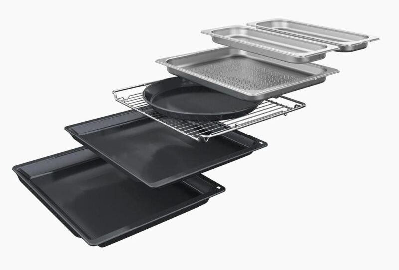 Siemens iQ700 Buharlı Ankastre Fırın 60 x 60 cm Siyah