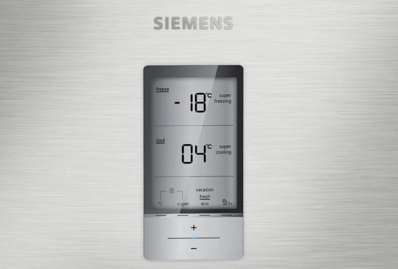 Siemens iQ500 Üstten Donduruculu Buzdolabı 186 x 86 cm Kolay temizlenebilir Inox