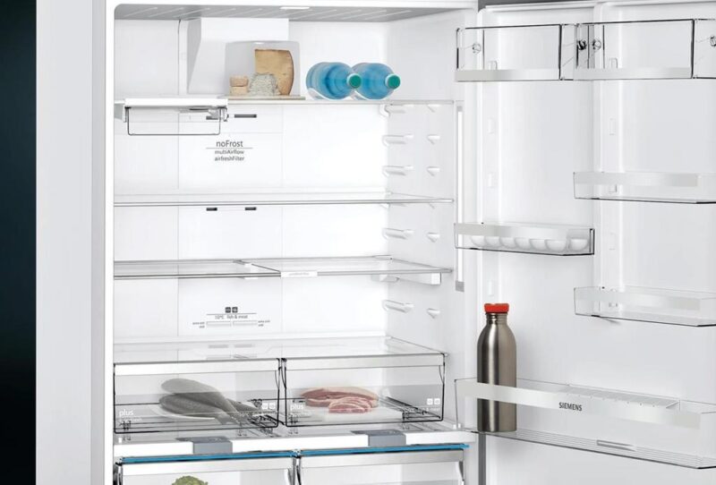 Siemens iQ500 Üstten Donduruculu Buzdolabı 186 x 86 cm Kolay temizlenebilir Inox