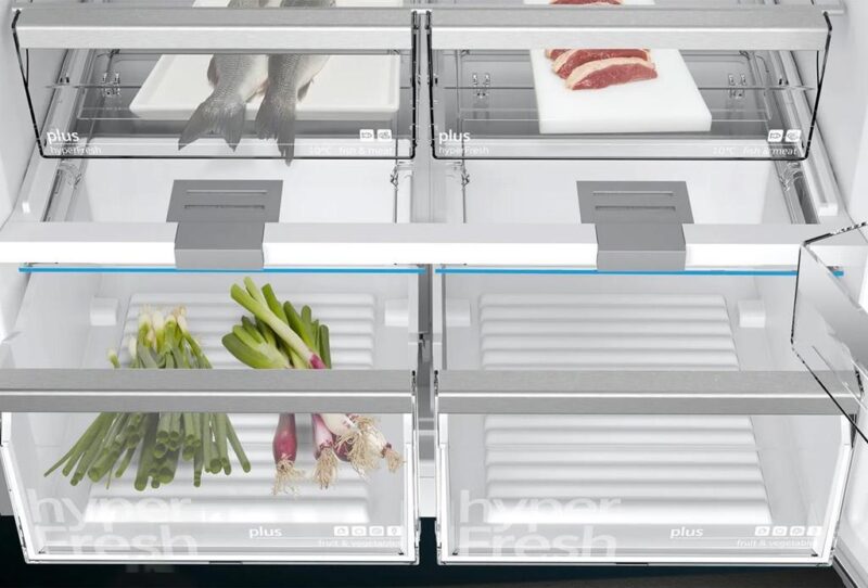 Siemens iQ500 Üstten Donduruculu Buzdolabı 186 x 86 cm Kolay temizlenebilir Inox