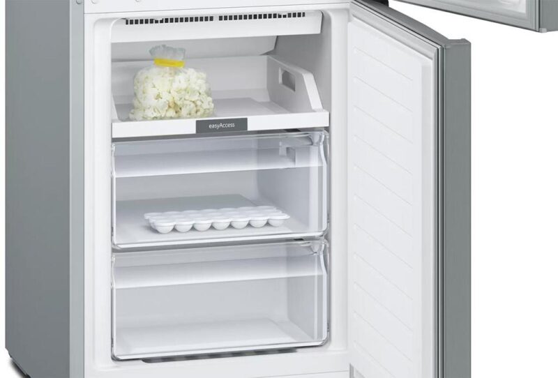 Siemens iQ100 Alttan Donduruculu Buzdolabı 186 x 60 cm Inox görünümlü
