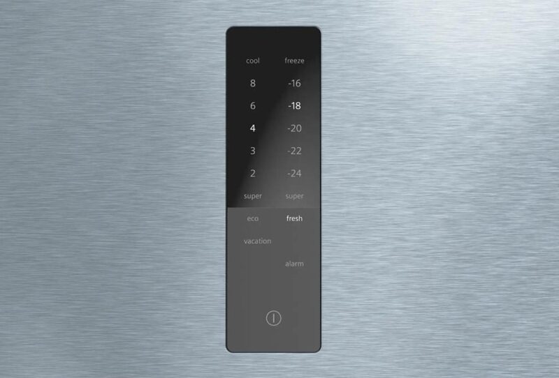 Siemens iQ300 Alttan Donduruculu Buzdolabı 186 x 70 cm Kolay temizlenebilir Inox