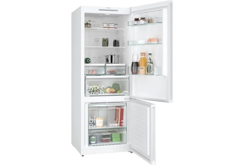 Siemens iQ300 Alttan Donduruculu Buzdolabı 186 x 70 cm Beyaz