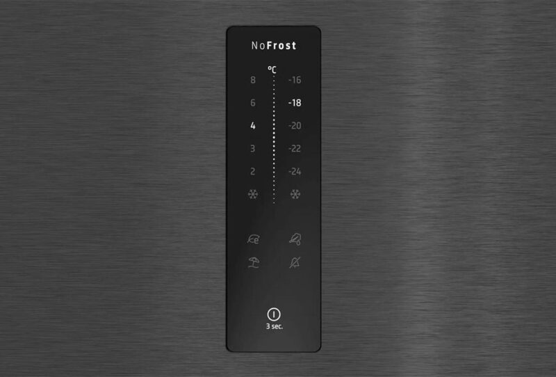 Siemens iQ300 Alttan Donduruculu Buzdolabı 193 x 70 cm darkSteel Line