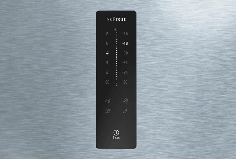 Siemens iQ300 Alttan Donduruculu Buzdolabı 193 x 70 cm Kolay temizlenebilir Inox