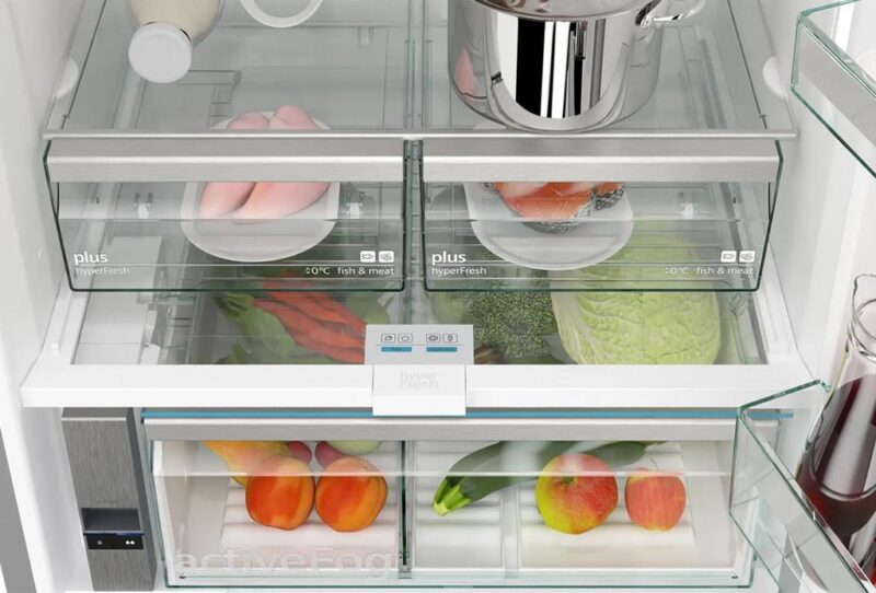 Siemens iQ700 Alttan Donduruculu Buzdolabı 186 x 75 cm Kolay temizlenebilir Inox